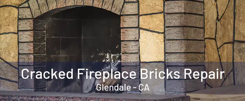 Cracked Fireplace Bricks Repair Glendale - CA