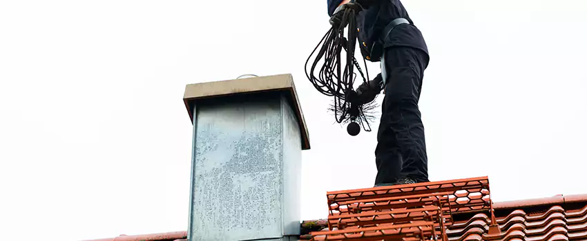 Chimney Brush Cleaning in Glendale, California