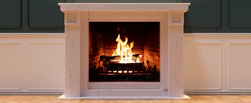 Decorative Electric Fireplace Installation in Glendale, California