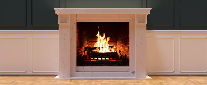 Open Flame Wood-Burning Fireplace Installation Services in Glendale, California