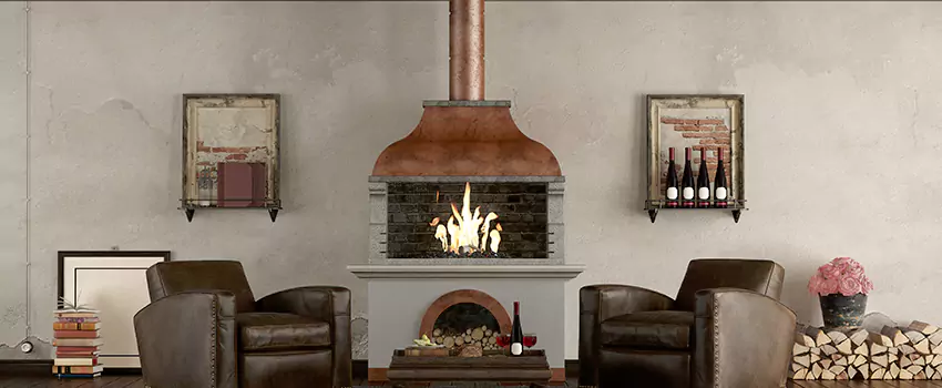 Thelin Hearth Products Providence Pellet Insert Fireplace Installation in Glendale, CA