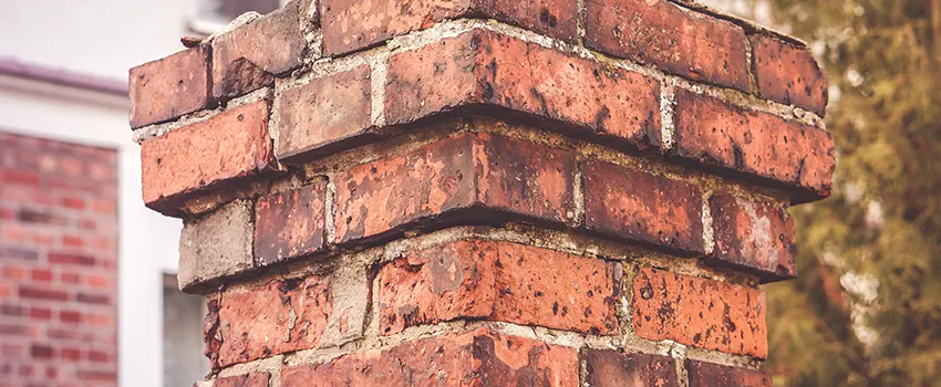 Cracked Chimney Bricks Repair Cost in Glendale, California